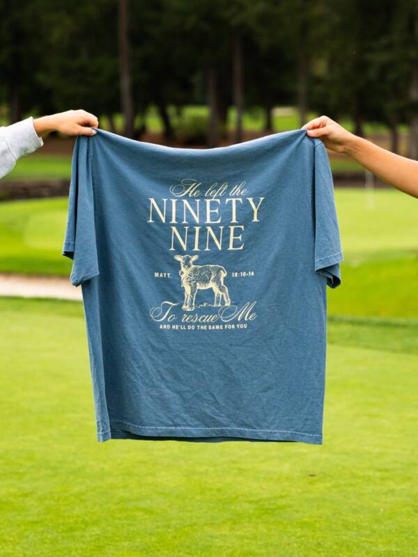 The Ninety-Nine Tee - Blue