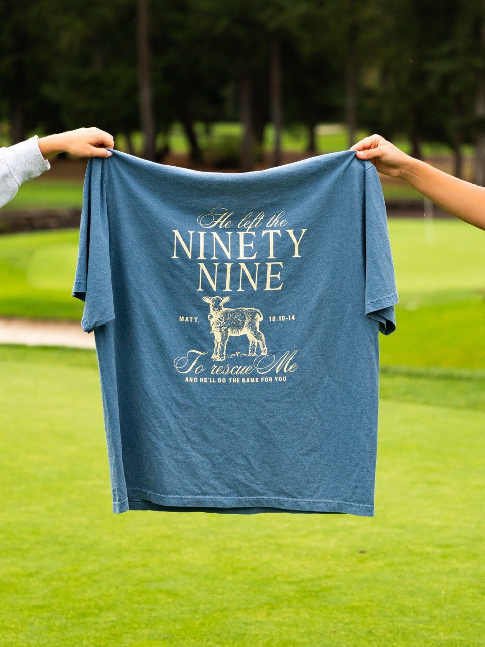 The Ninety-Nine Tee - Blue