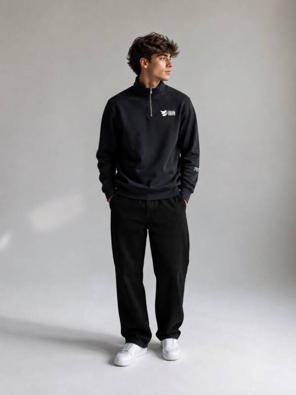 Giving Hope Black Crewneck